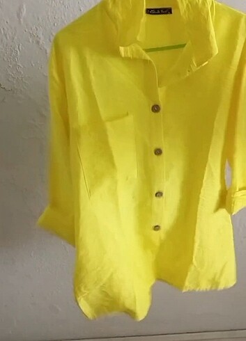 Sarı ????Bayan Gömlek M&XL Bedenleri mevcut ??????????