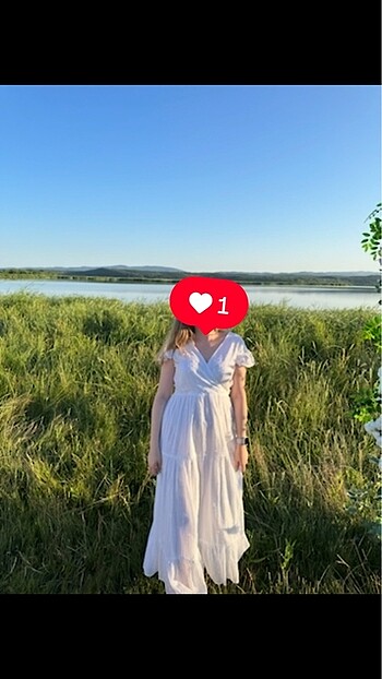 Pamuklu Beyaz Pinterest Elbisesi