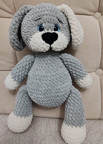 Beden Renk Amigurumi oyuncak köpek