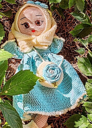 Amigurumi tesettürlü bebek 