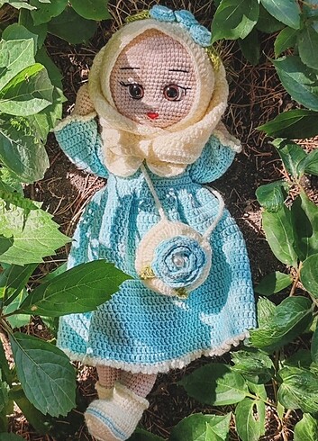  Amigurumi tesettürlü bebek 