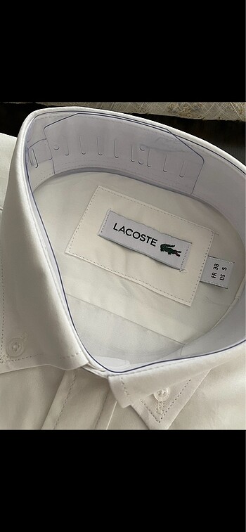 tek beden Beden ORİJİNAL LACOSTE GÖMLEK
