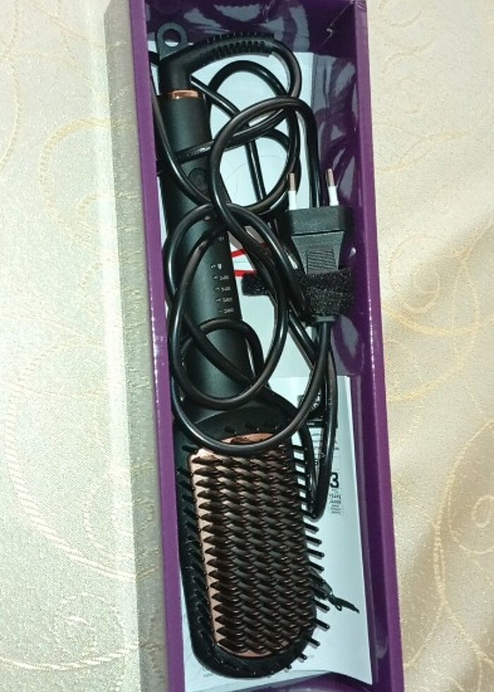 Arzum saç düzleştirici tarak - Görsel 2