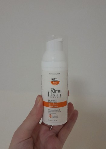 Rimu Health 50 SPF Akne Karşıtı Güneş Kremi 50 ml - Görsel 2