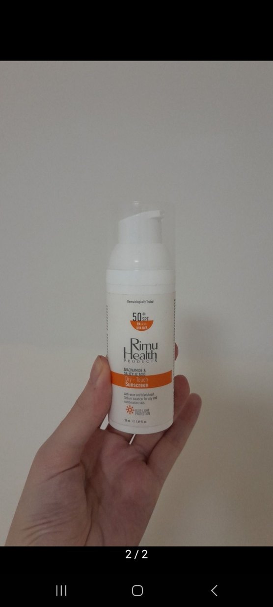 Rimu Health 50 SPF Akne Karşıtı Güneş Kremi 50 ml - Görsel 2