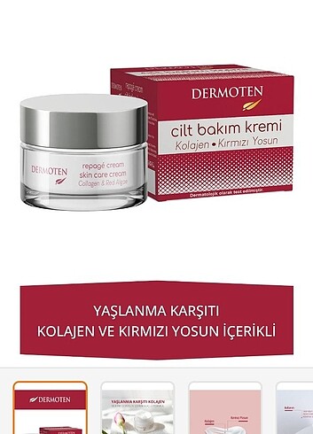 Bakım kremi 