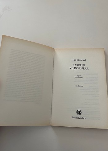 Fareler ve İnsanlar - John Steinbeck - Görsel 3