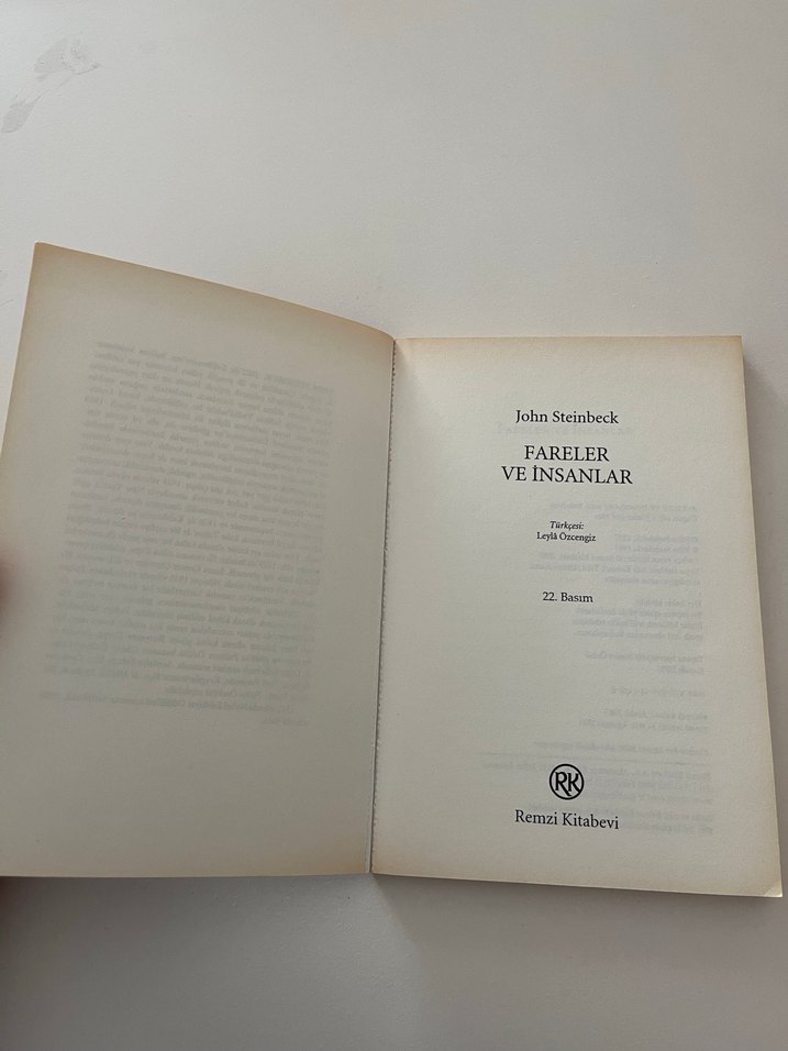 Fareler ve İnsanlar - John Steinbeck - Görsel 3