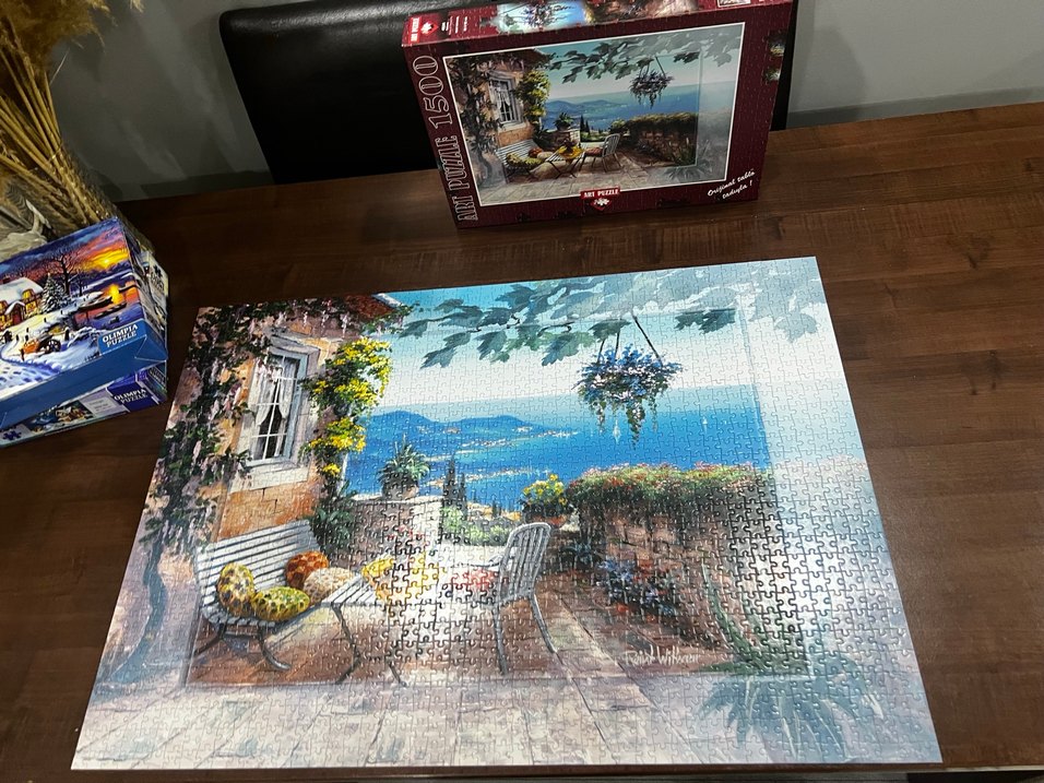 Sanat Temalı Manzara Puzzle 1500 parça - Görsel 3