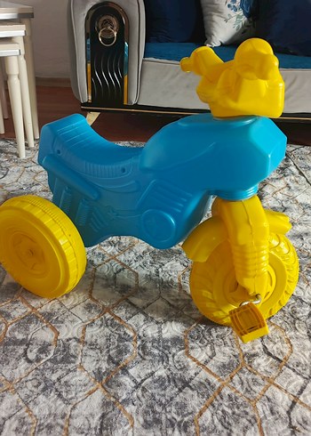 Renkli Plastik Çocuk Üç Tekerlekli Bisiklet - Görsel 2