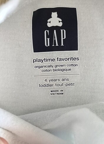 GAP 4 yaş tişört  - Görsel 2