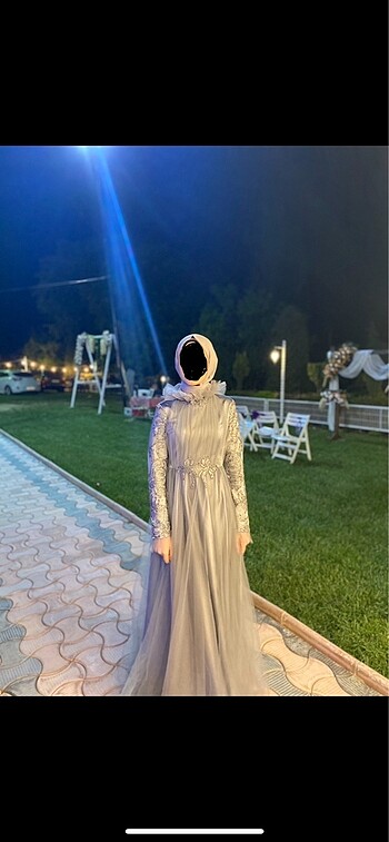 Tesettür Abiye Gamze Özkul özel dikim
