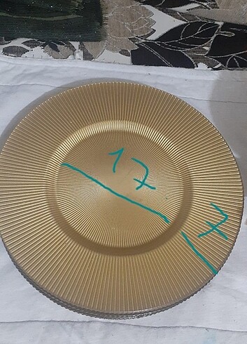 Diğer Sunum tabağı büyük 6adet 