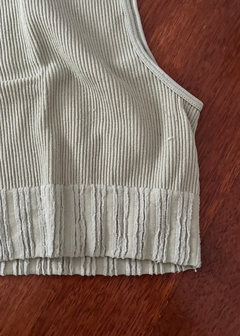 Zara Bej Renkli Kısa Örme Atlet