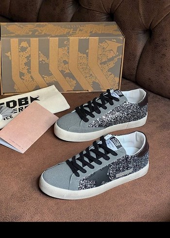 38 Beden gri Renk GOLDEN GOOSE DELUXE