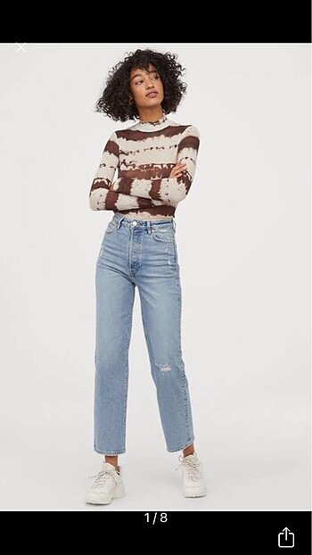 H&M vintage straight jean