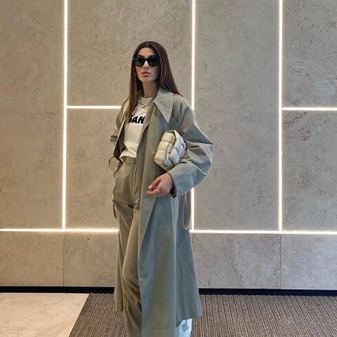 Mango Oversize Trençkot