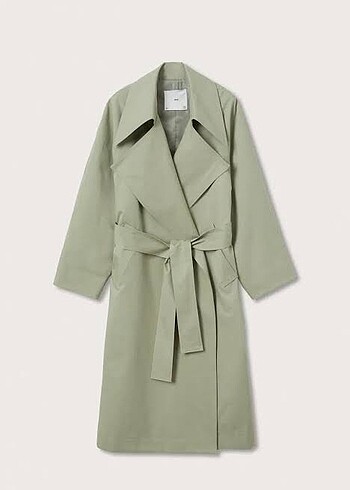 xs Beden Mango Oversize Trençkot