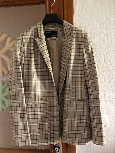 Pull & Bear Ekoseli Blazer