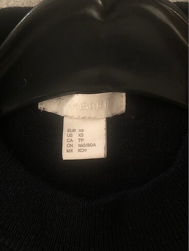 xs Beden lacivert Renk H&M Lacivert Kazak