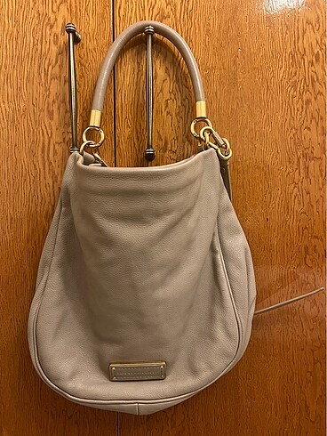 Marc by Marc Jacobs Marc by Marc Jacobs vizon rengi deri çanta