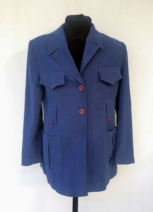 Vintage Keten Ceket