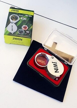 JWIN Katlanabilir Metal Büyüteç 