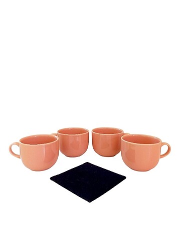 American Vintage Tarz Pembe Kahve Fincanları