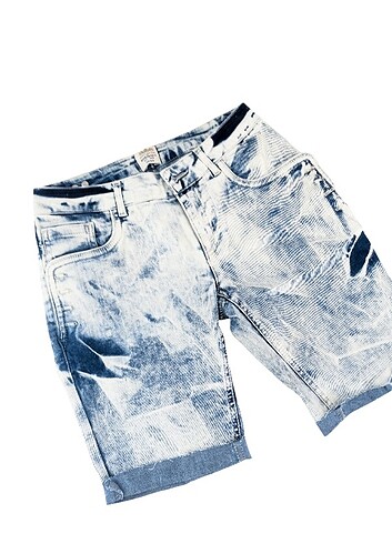 She Sheggy Marka Retro Batik Kot Şort 