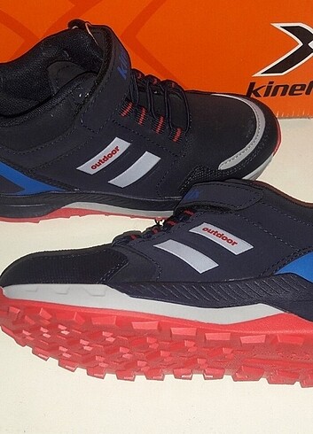 33 Beden lacivert Renk Kinetix Outdoor Erkek Çocuk Spor Yarım Bot