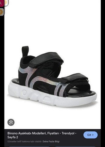 Kız Çocuk Çok Renkli Cırt Cırtlı Spor Sandalet