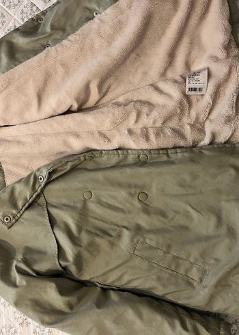 LCW Kids Kemerli Kız Çocuk Mont - Görsel 4