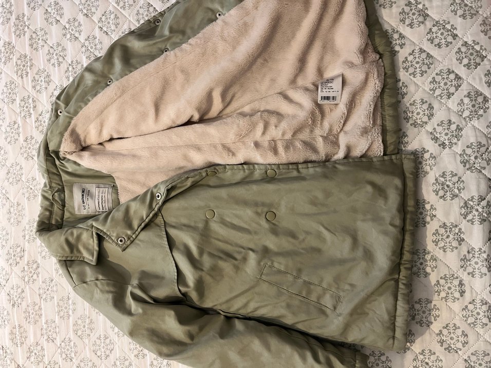 LCW Kids Kemerli Kız Çocuk Mont - Görsel 4