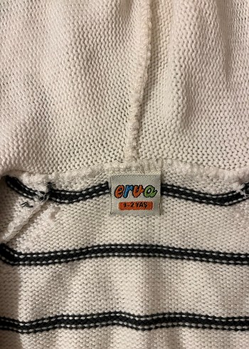 Erkek Çocuk Kapüşonlu Örgü Hırka - Görsel 4