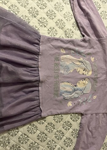 George Mor Uzun Kollu Kız Elbisesi - Görsel 2