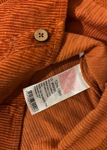 LCW Kız Çocuk Kahverengi Düğmeli Bohem Elbise - Görsel 7