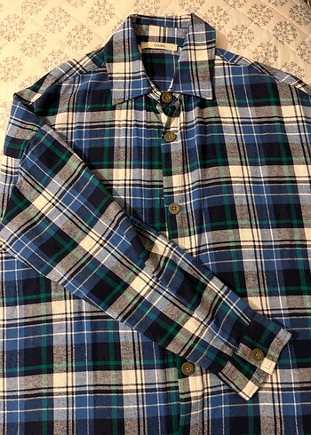 Colins 
Düğmeli Gömlek, Kısa Kollu, Salaş Kesim - Görsel 2