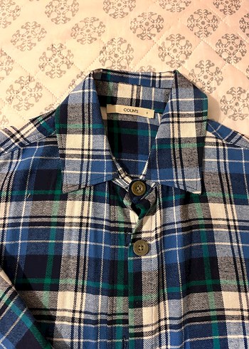 Colins 
Düğmeli Gömlek, Kısa Kollu, Salaş Kesim - Görsel 3