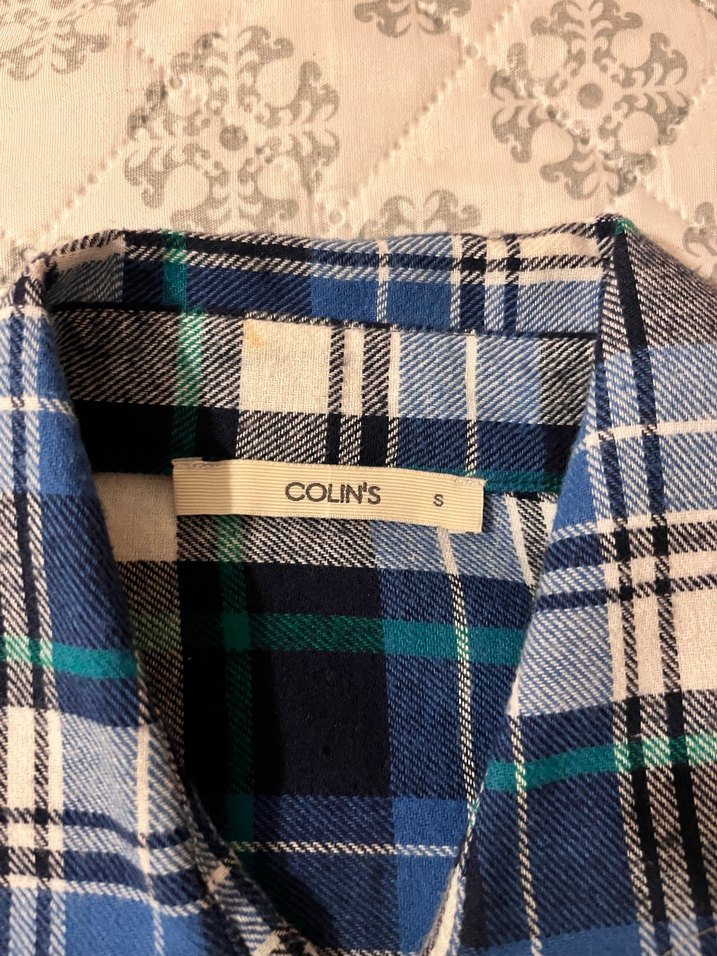 Colins 
Düğmeli Gömlek, Kısa Kollu, Salaş Kesim - Görsel 4