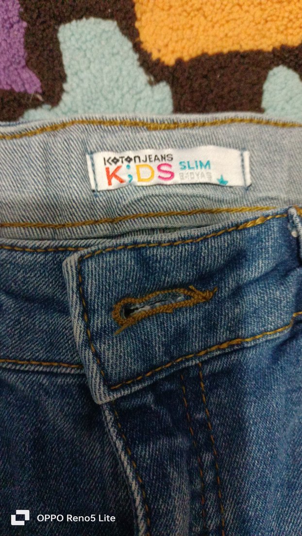 Mavi Normal Boy Denim Pantolon - Görsel 3