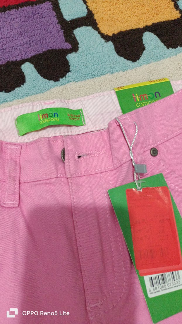 Hiç kullanılmamış Çocuk Kumaş Pantolon - Görsel 2