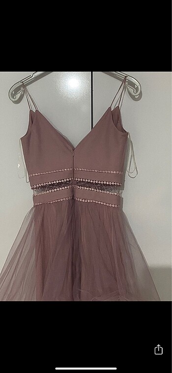 xs Beden mini pembe elbise
