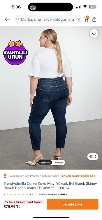 Trendyol & Milla Trendyol Curve Jeans