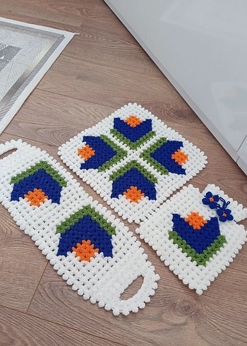 el yapımı 3 parça lif takımı