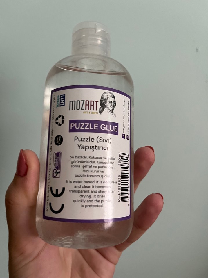 Mozart Puzzle Yapıştırıcı Sıvı 250 ml - Görsel 2