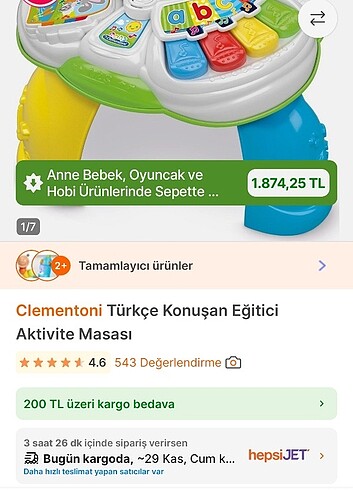  Beden Aktivite masası 