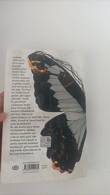  Beden Renk Kül kelebek 2. Kitap 
