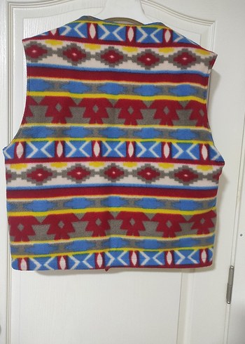 Çift Taraflı Polar Yelek - Görsel 4