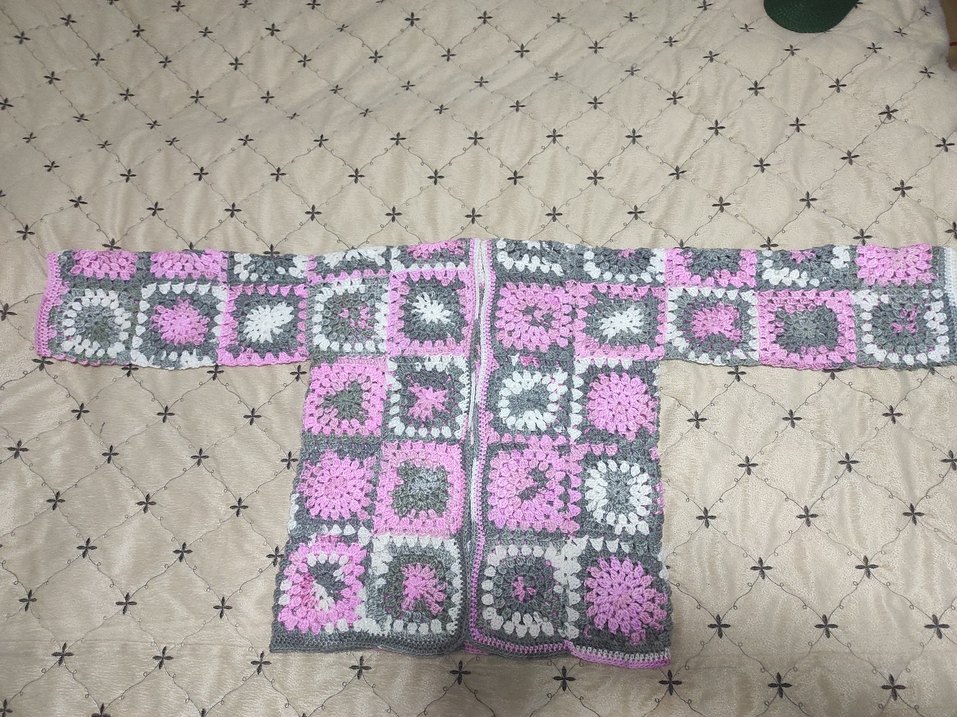 Motifli Hırka - Görsel 3