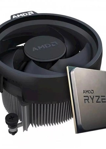 AMD Ryzen Ryzen 5 5600g İşlemci ve Soğutucu Seti Siyah